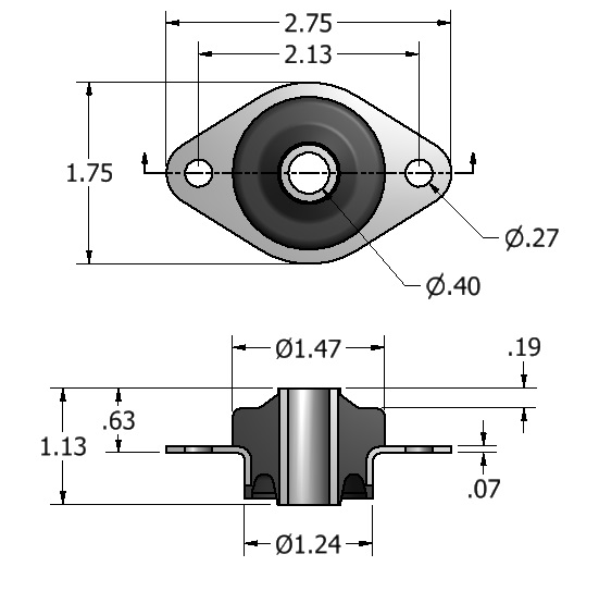 61597 Series (40 to 110 lbs)